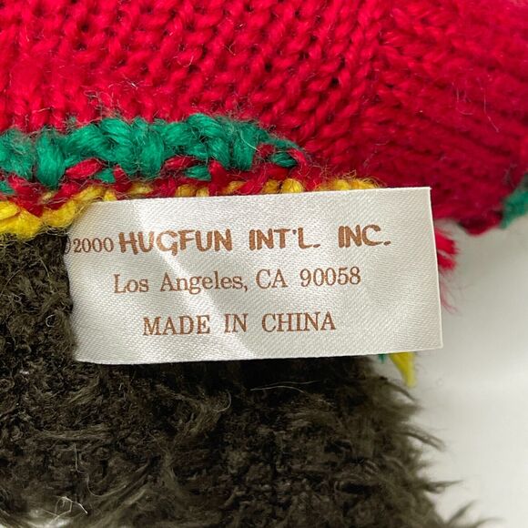 Lot of 4 Vintage Hugfun Int'l Teddy Bear in Sweater Jointed 8" Tall Plush 2000 - Picture 9 of 10